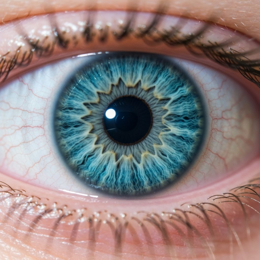 Primer plano de un ojo humano representando la visión